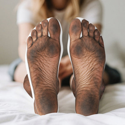 Ugly Feet Funny Gift For Husband Wife Boyfriend Girlfriend Friend Coworkers - Personalized Socks