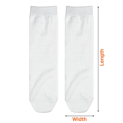 Lucky Gambling Socks, Lucky Poker Socks - Custom Name & Style - Personalized Socks